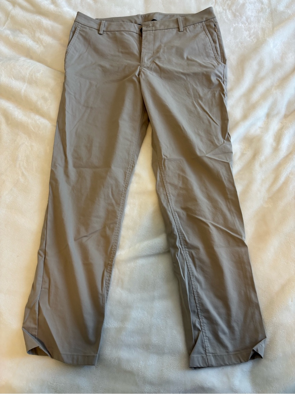 Kit and Ace Men's Khaki Chino Pants - Light Taupe